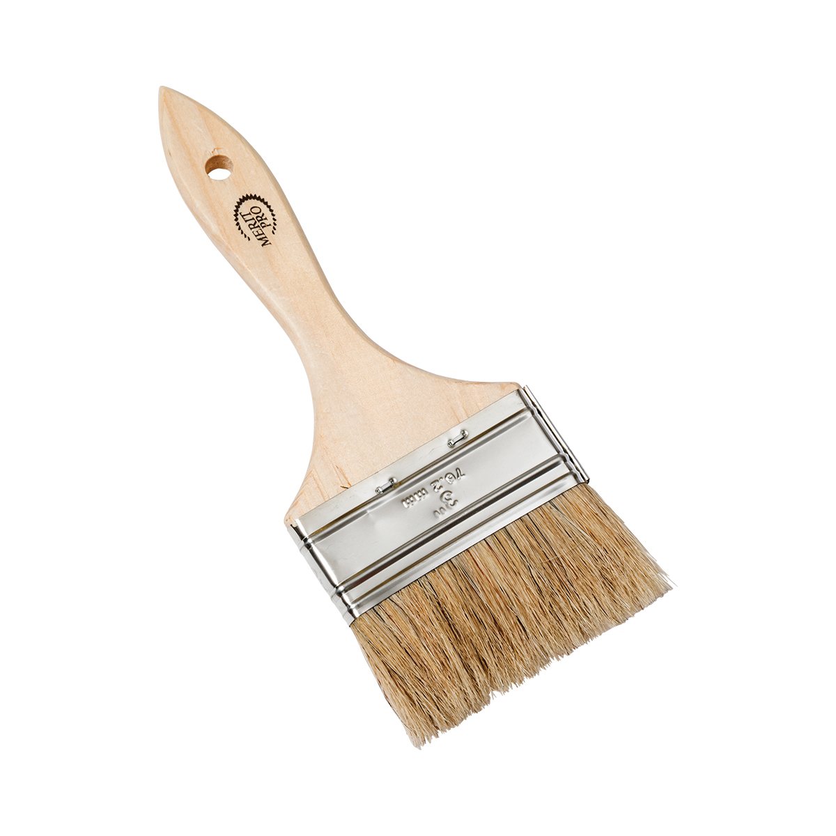3" White Bristle Chip Brush (12 per box)