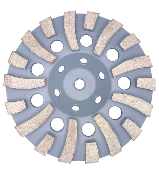 7" 5/8-11" Thread Fan Grind/Cup Wheels