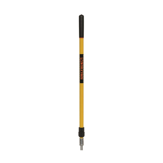 SuperHandle 4' - 8', Yellow Fiberglass Telescopic Extension Handle w/Collar Lock