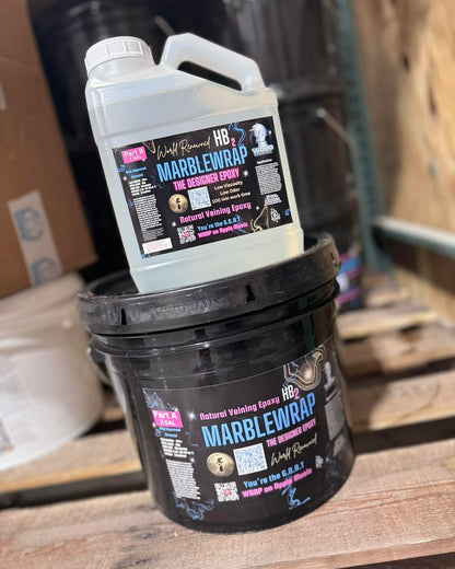 Wrap Resins Marble Wrap Epoxy-100% Solids Epoxy Low Viscosity