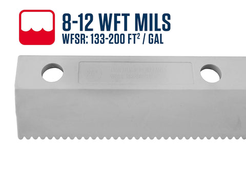 18" Easy Squeegee™ 8-12 WFT Mils Blade Scalloped