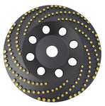 7" METAL DOT CUP WHEEL