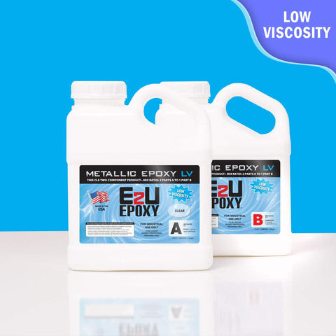 Metallic Epoxy LV Clear - Low Viscosity DIRECT SHIP ONLY