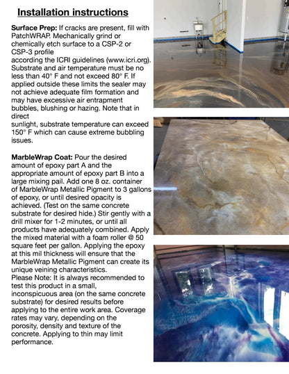 Marble Wrap Epoxy Flooring